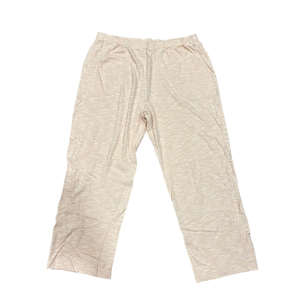 Skin Women's Lounge‎ Pants Pajama Bottoms Casual Beige Size 2